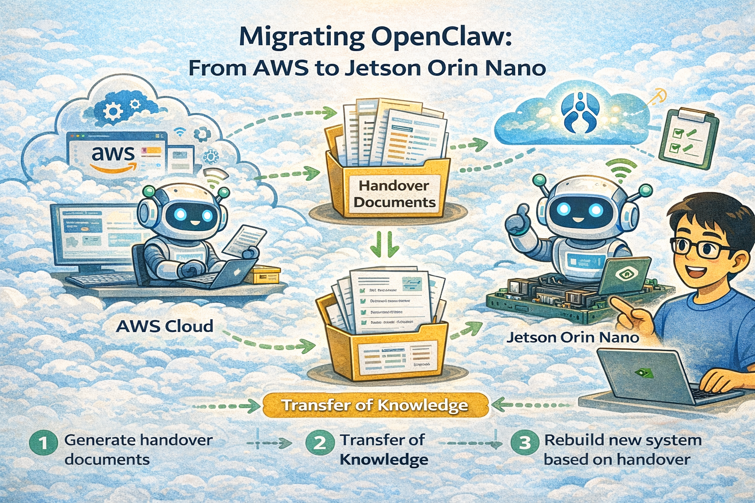 把 OpenClaw 從 AWS 搬到 Jetson Orin Nano：最後發現「交接」才是關鍵